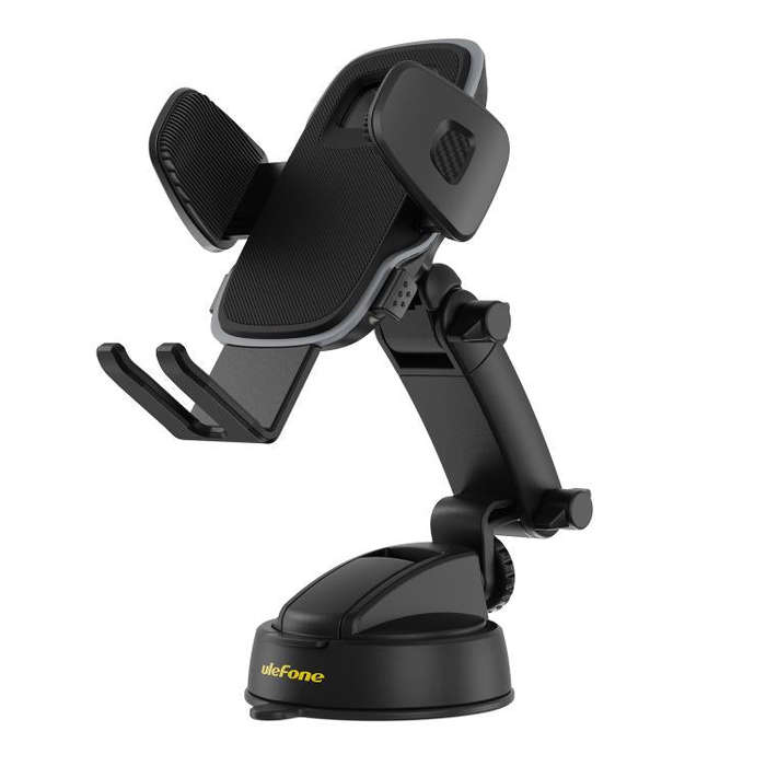 Ulefone UAN16 Armor Mount Car / Desk Phone Holder, Enhanced Model(Black)