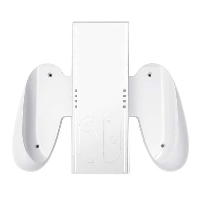 For Nintendo Switch 2 KJH NS2-022 Left & Right Joy-Con Grip Detachable Controller Stand(White)