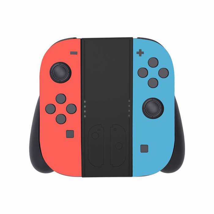 For Nintendo Switch 2 KJH NS2-022 Left & Right Joy-Con Grip Detachable Controller Stand(Black)