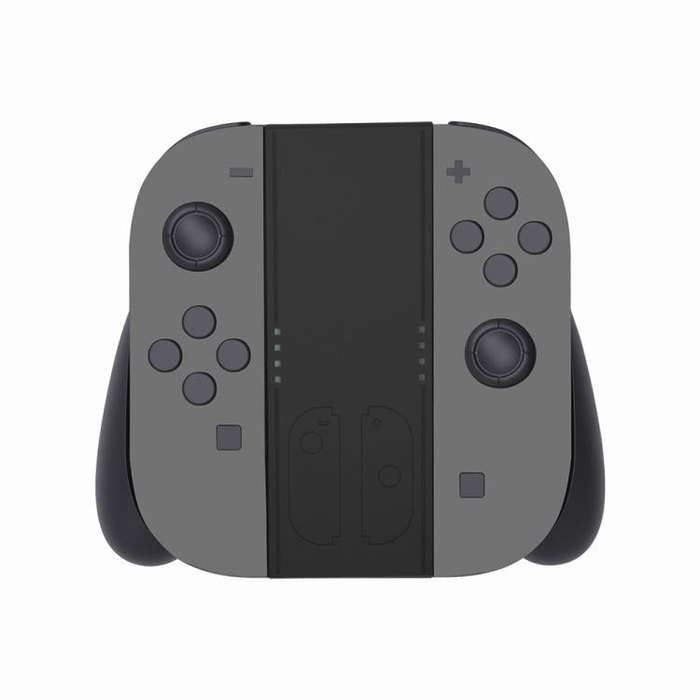 For Nintendo Switch 2 KJH NS2-022 Left & Right Joy-Con Grip Detachable Controller Stand(Black)