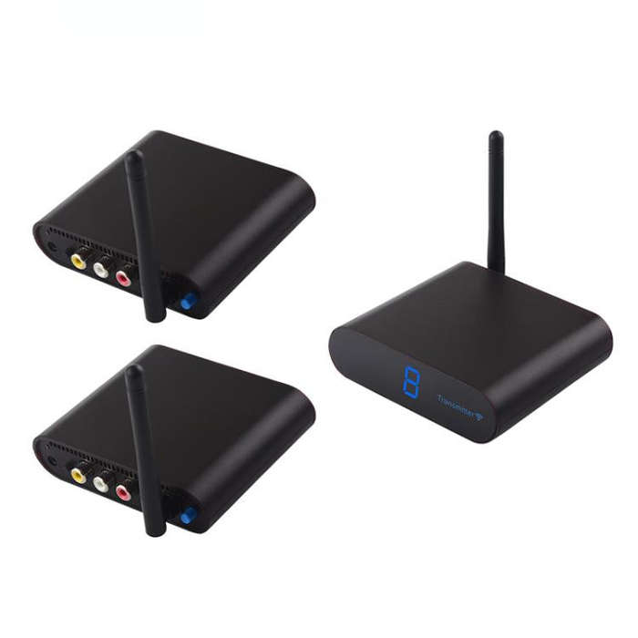 Measy AV230 2.4GHz Wireless Audio / VideoTransmitter & Receiver 1TX to 2RX(AU Plug)