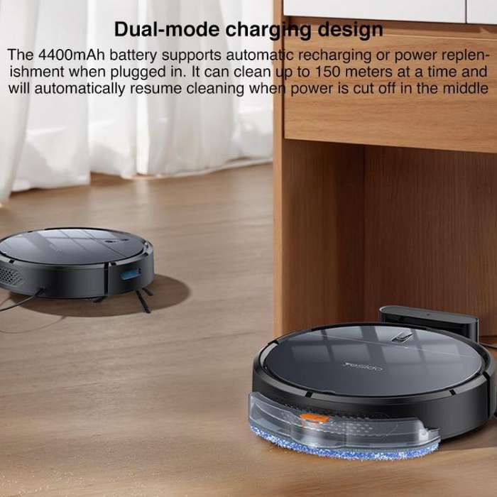 Yesido EC22 Sweeping Mopping Suction 3 in 1 Sweeping Robot(Grey)