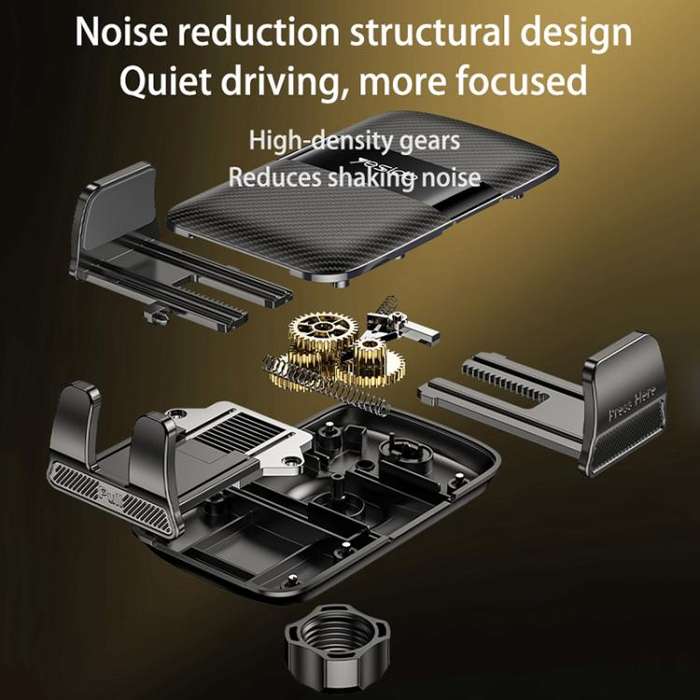 Yesido C274 4 in 1 Car Multi-function Tray Water Cup Phone Holder(Black)