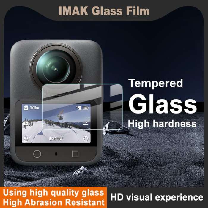 For DJI Osmo 360 imak H Series Full Screen Tempered Glass Film