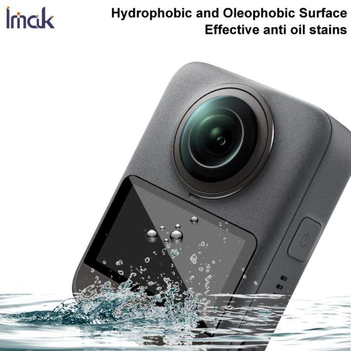 For DJI Osmo 360 imak H Series Full Screen Tempered Glass Film