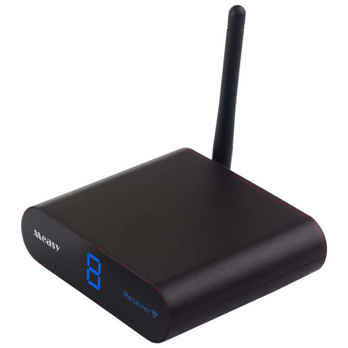 Measy AV220 2.4GHz Wireless Audio / Video Transmitter and Receiver, Distance: 200m(EU Plug)
