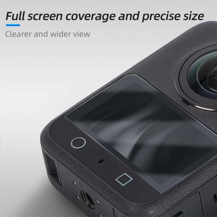 2pcs Sunnylife Screen Protector Tempered Glass Protective Film For DJI Osmo 360(Transparent)