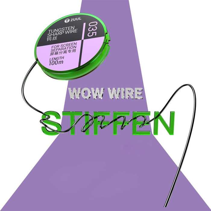 2UUL WS-035 0.035mm 100m Tungsten Sharp Diamond Wire