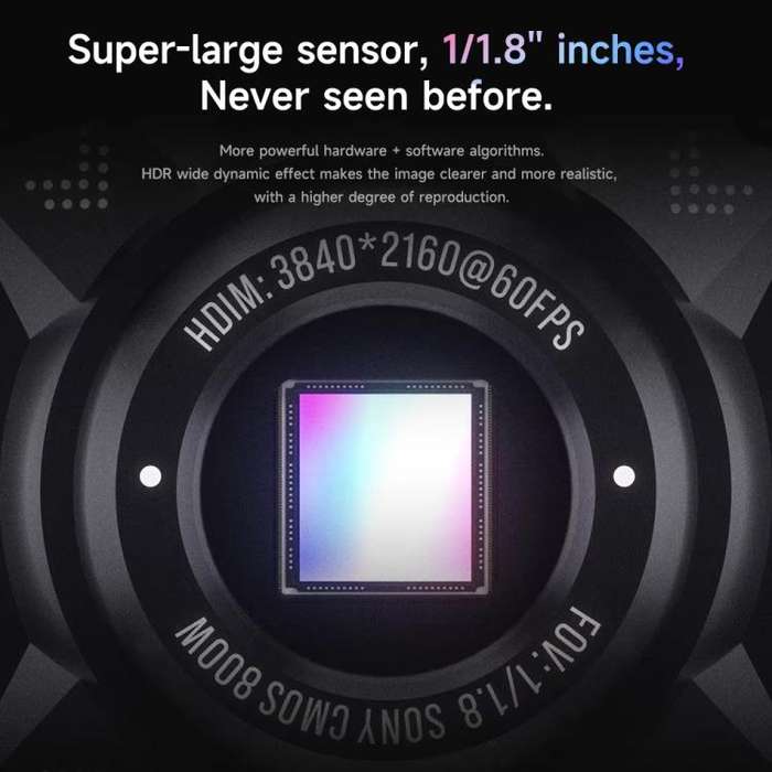Mechanic Action3 HDMI / USB Thermal Imaging 4K HD Microscope Camera, Plug:EU Plug