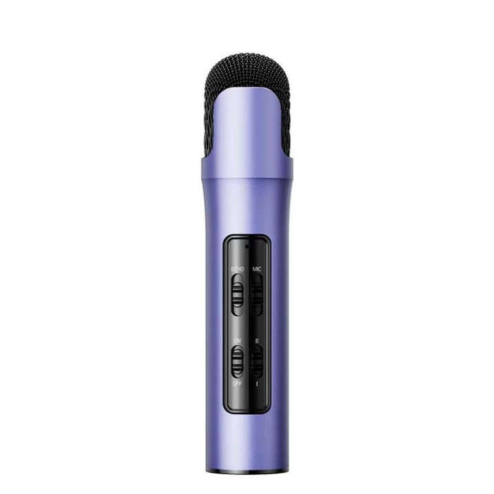 Lebo P1 Karaoke Microphone Audio Home Bluetooth Wireless Microphone(Blue)