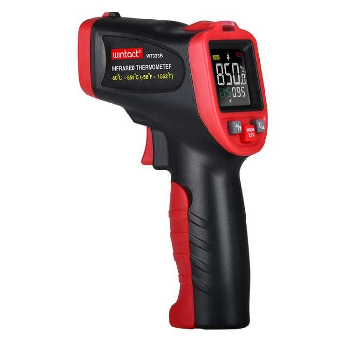 Wintact WT323B Infrared Thermometer Measuring Range -50 to 850 Degrees Celsius