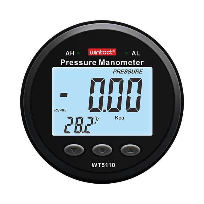 Wintact Portable Hight Precision Pressure Manometer with Temperature Compensation, Model:WT5110 /...