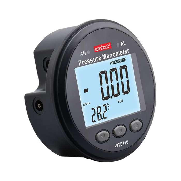 Wintact Portable Hight Precision Pressure Manometer with Temperature Compensation, Model:WT5110 /...