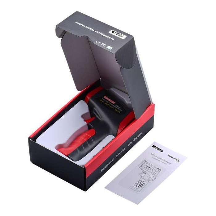 Wintact WT323C Infrared Thermometer Measuring Range -50 to 650 Degrees Celsius