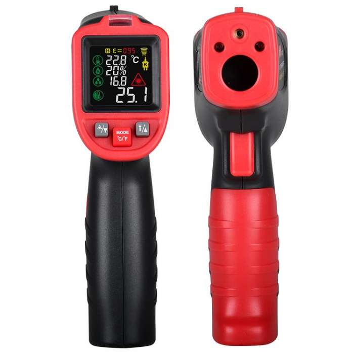 Wintact WT323D Infrared Thermometer Measuring Range -50 to 850 Degrees Celsius