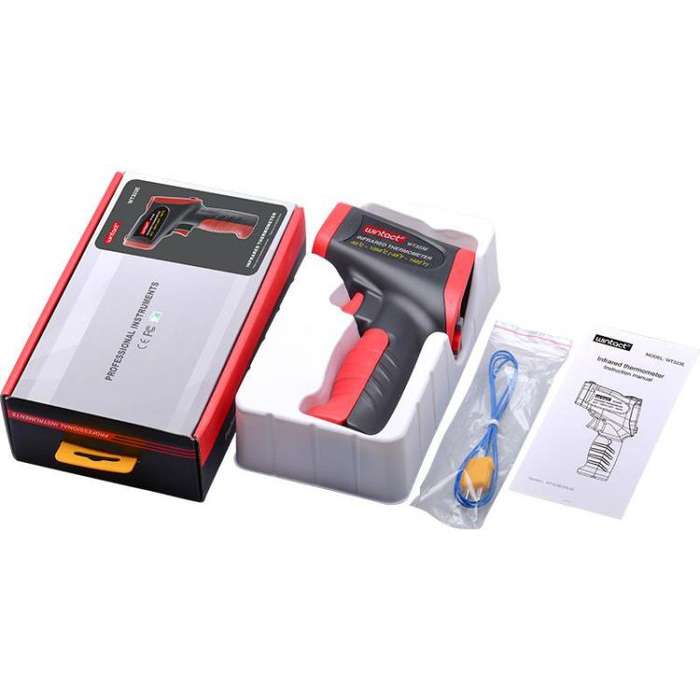 Wintact WT323E Infrared Thermometer Measuring Range -50 to 1050 Degrees Celsius
