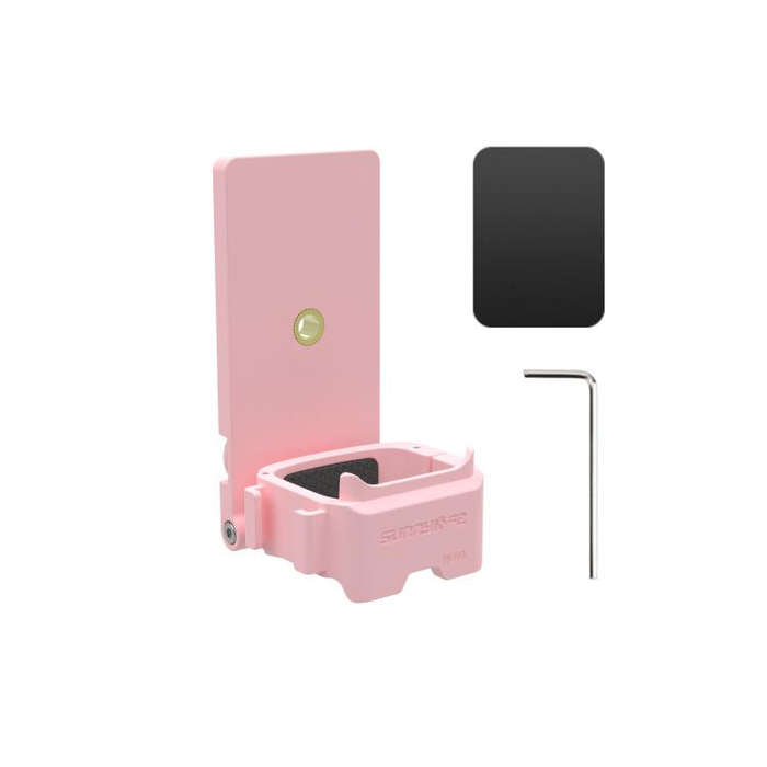 For DJI OSMO Pocket 3 Sunnylife 761V3 Magnetic Mount Multi Interface Expansion Adapter(Pink)