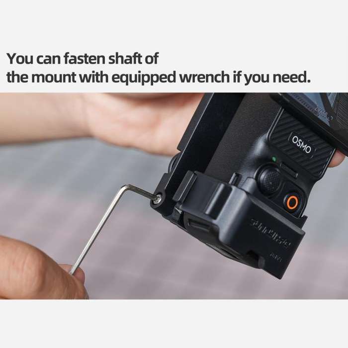 For DJI OSMO Pocket 3 Sunnylife 761V3 Magnetic Mount Multi Interface Expansion Adapter(Yellow)