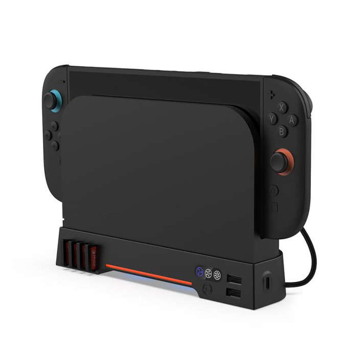 For Nintendo Switch 2 DOBE TNS-31111 Game Controller Charging Base Radiator(Black)