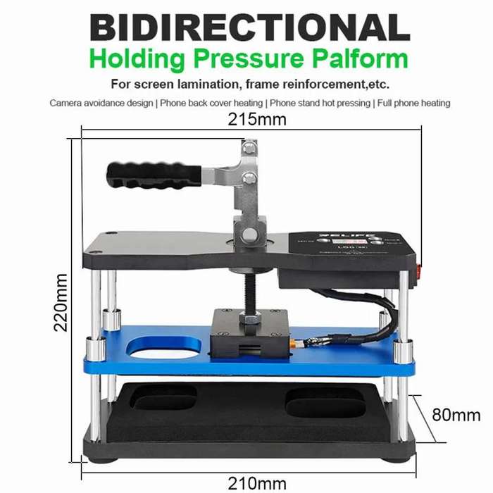 Relife LS5 SE Bidirectional Heating Holding Pressure Platform, Plug:EU Plug