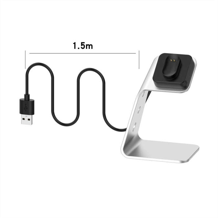 For Fitbit Inspire / Inspire HR / Ace 2 Universal Aluminum Alloy Charger Holder with Chip Protect...