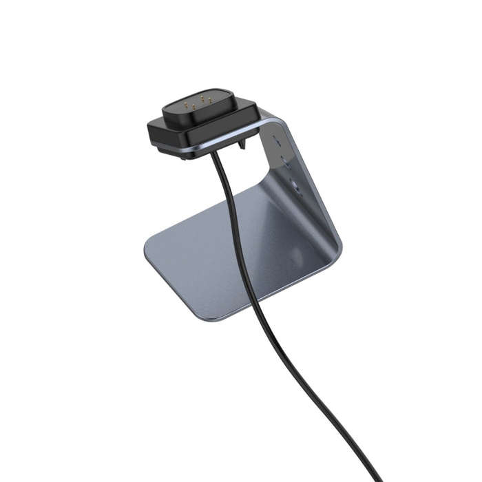 For Fitbit Versa 3 / Fitbit Sence Aluminum Alloy Charger Holder with Chip Protection, Support Fas...