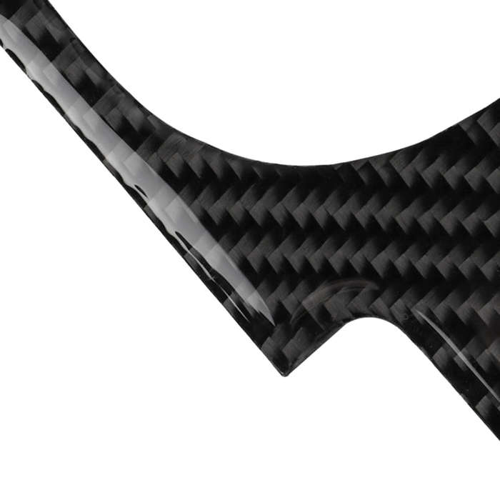 Car Carbon Fiber Central System Control Large Panel Frame Decorative Sticker for Nissan 350z 2006...