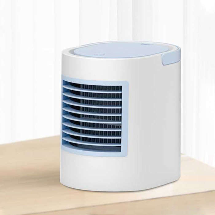 WT-F11 380ml Portable Elliptical Water-cooled Fan (Blue)