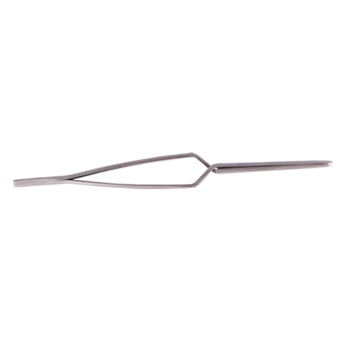 BEST BST-F12.5  Stainless Steel Self Closed Straight Laboratory Tweezers