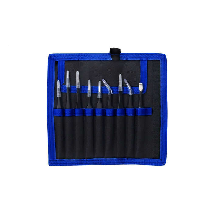 JF-8142 Metal Tweezers Repairing Disassemble Tool Kit