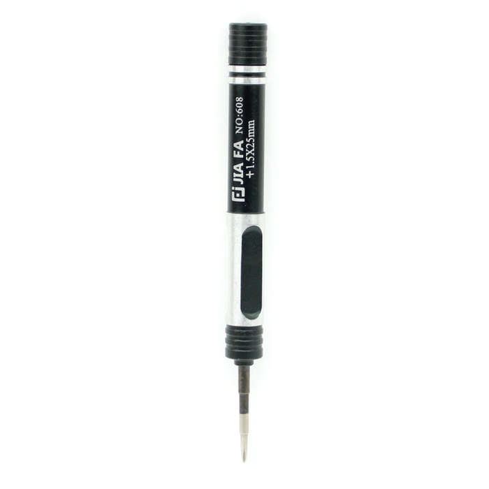 JIAFA JF-608-01 Cross 1.5 Mobile Phone Repair Screwdriver(Black)