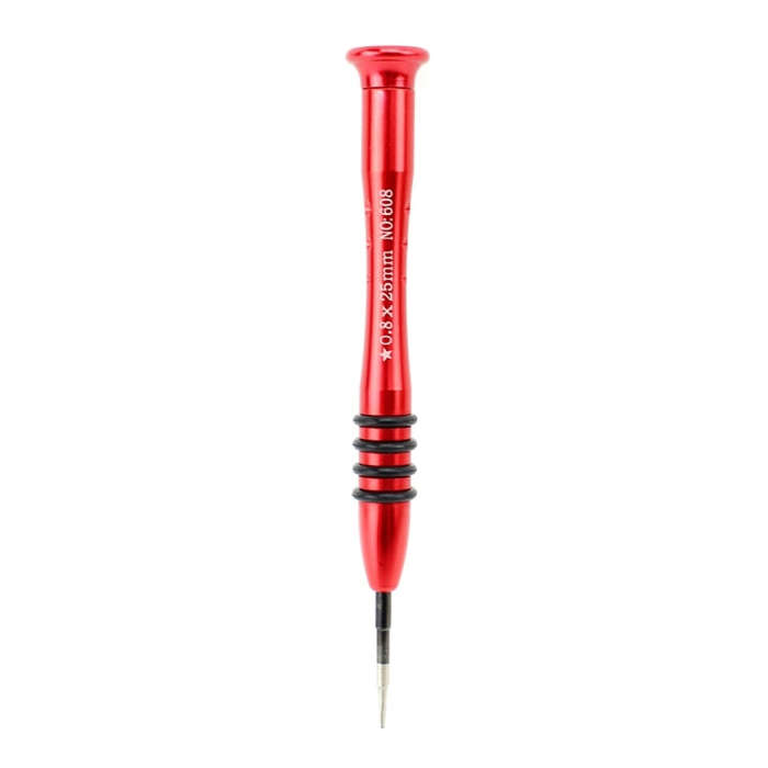 JIAFA JF-668 0.8 Pentalobe 0.8 Screwdriver for iPhone Charging Port Screws(Red)