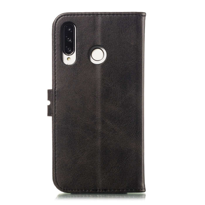 Leather Protective Case For Huawei P30 Lite(Black)