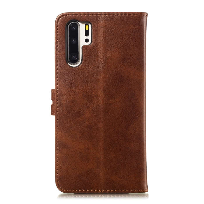 Leather Protective Case For Huawei P30 Pro(Brown)