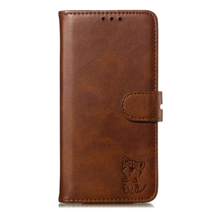 Leather Protective Case For Huawei P30(Brown)