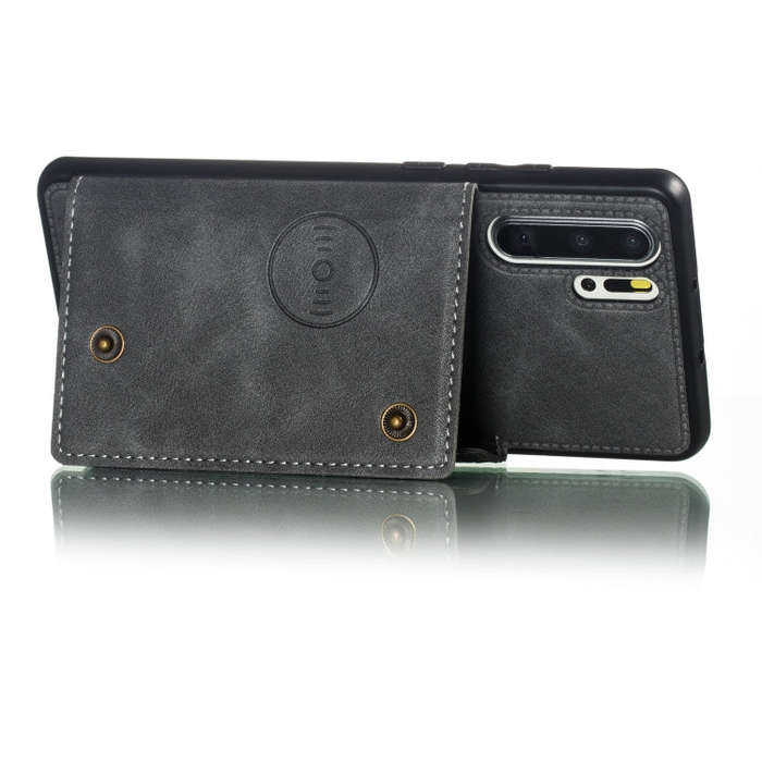 Leather Protective Case For Huawei P30 Pro(Gray)