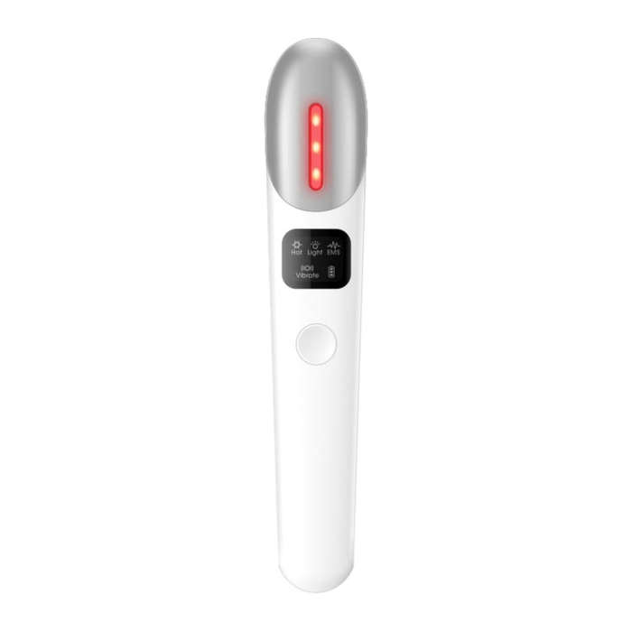 YJK019 Micro-electric Massage Black Eye Wrinkle Eye Beauty Instrument (White)