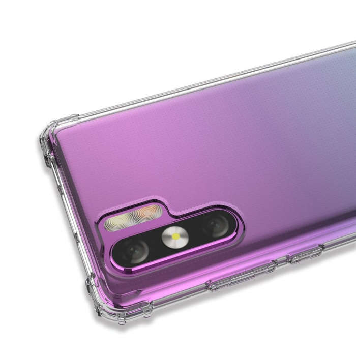 Shockproof Transparent TPU Soft Case for Huawei P30 Pro (Transparent)