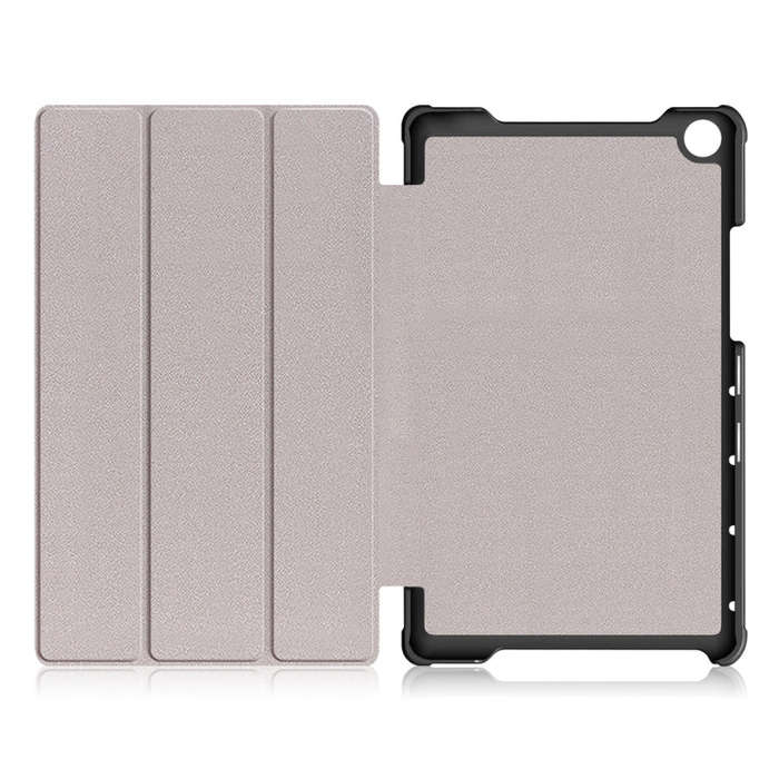 Custer Texture Horizontal Flip Leather Case for Huawei MediaPad M5 Lite 8 inch , with Three-foldi...