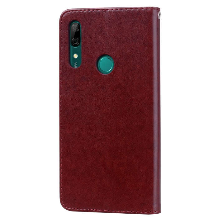 Rose Embossed Horizontal Flip PU Leather Case for Huawei P Smart Z, with Holder & Card Slots & Wa...