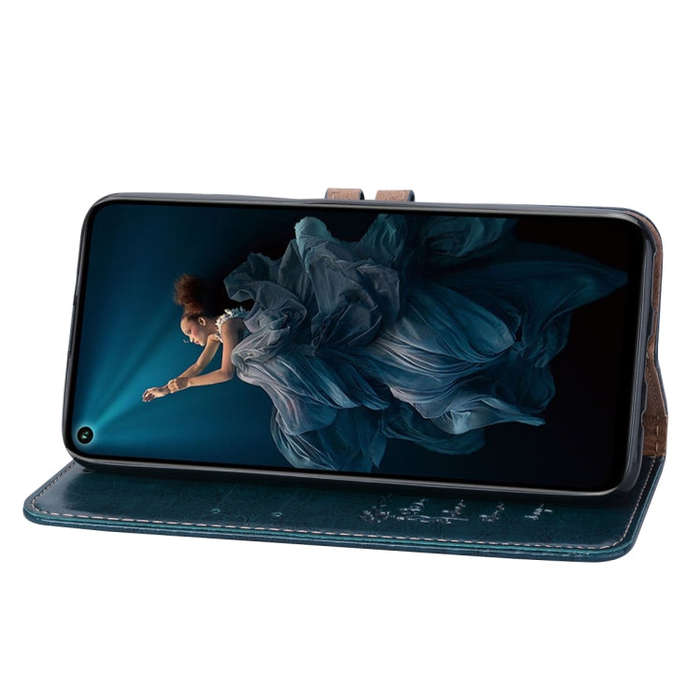Business Style Oil Wax Texture Horizontal Flip Leather Case for Huawei Honor 20 Pro, with Holder ...
