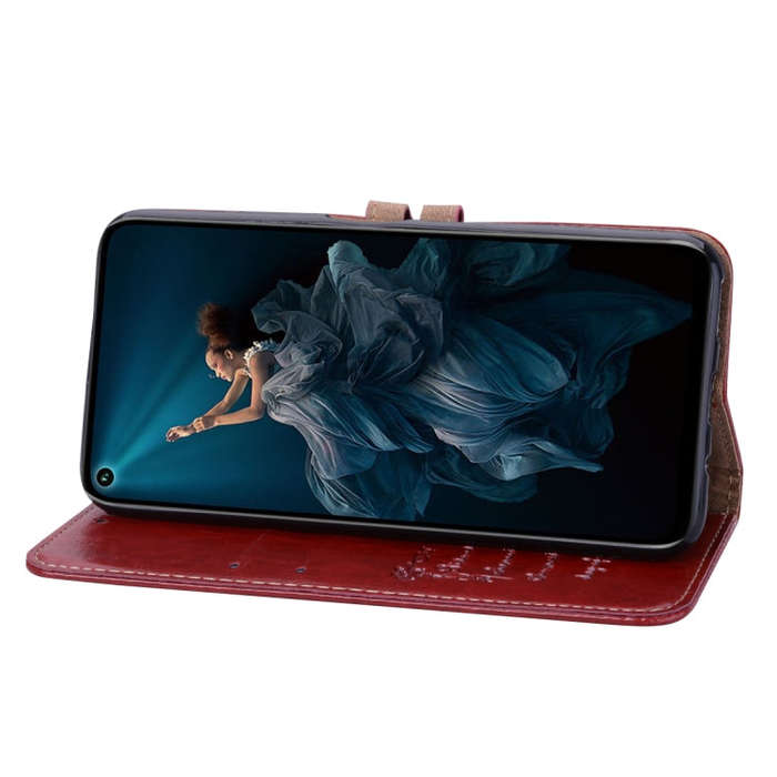 Business Style Oil Wax Texture Horizontal Flip Leather Case for Huawei Honor 20 Pro, with Holder ...