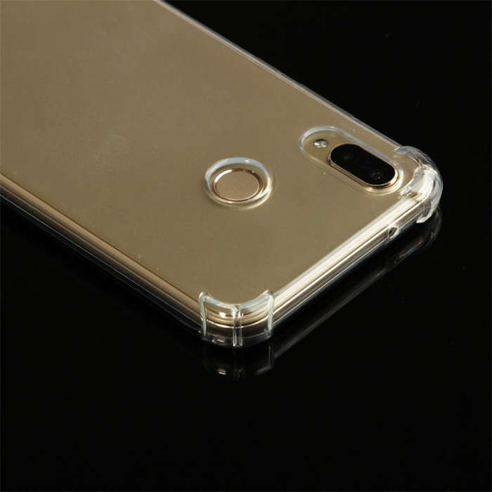 Shockproof TPU Protective Case for Huawei P20 Lite / Nova 3e (Transparent)
