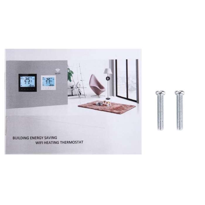 BHT-1000-GA-WIFI 3A Load Water Heating Type Touch LCD Digital WiFi Heating Room Thermostat, Displ...