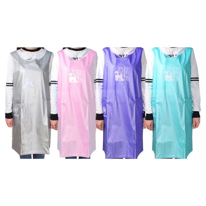 Sleeveless Pet Apron Beauty Gown Pet Grooming Beautician Smock Waterproof Clothing Pet Store Apro...