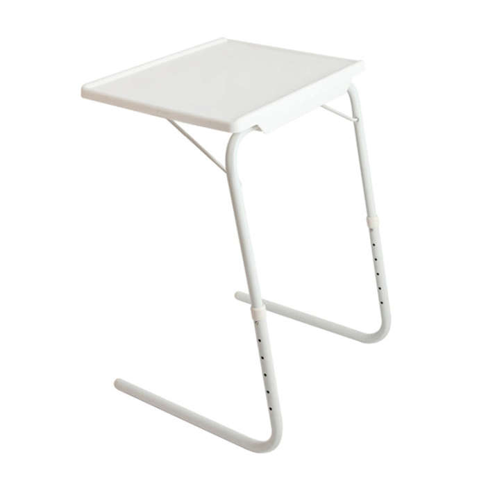 Plastic Pad Steel Tube Bracket Liftable Foldable Portable Multi-purpose Laptop Table, Adjustable ...