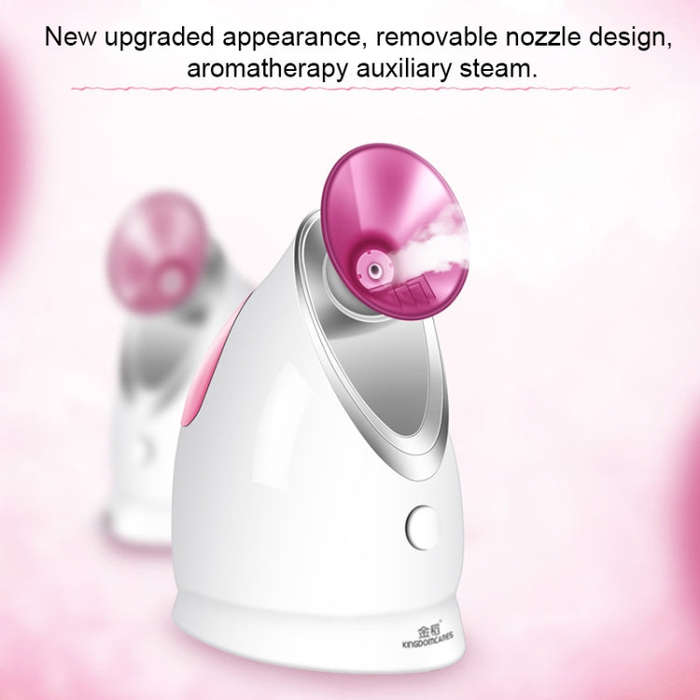 KINGOMCARES KD-2331A Nano Spray Moisturizing Face Steaming Device(White)