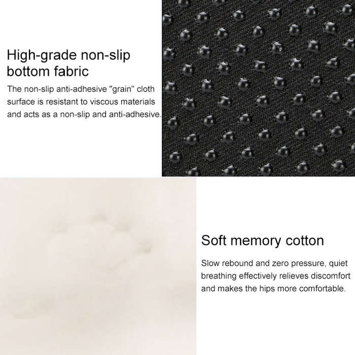 Office Chair Cushion Buttock Coccygeal Orthodontic Cushion, Size: 45x38x13cm