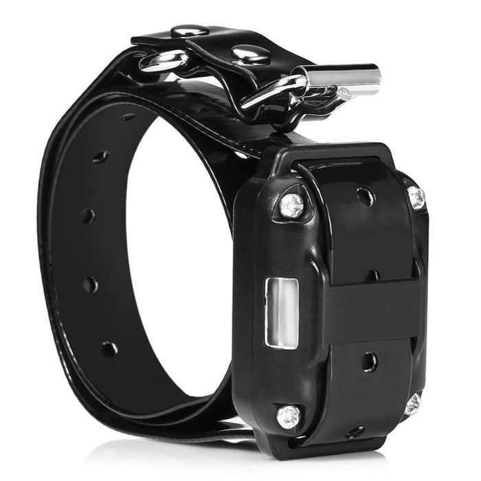 880-2 800 Yards Rechargeable Remote Control Collar Training Device Anti Barking Device(Black Black)