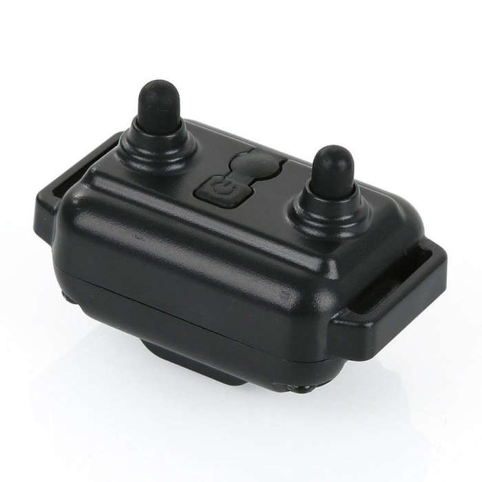 880-2 800 Yards Rechargeable Remote Control Collar Training Device Anti Barking Device(Black+Orange)